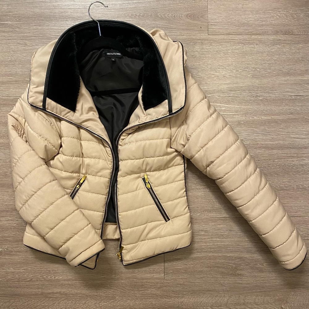 Ivory Puffer Jacket